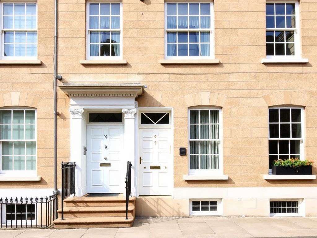 Georgian townhouse on Rivers Street